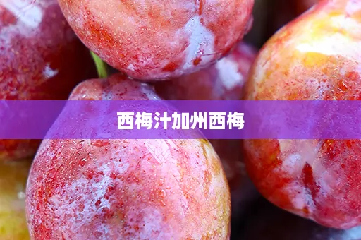 西梅汁加州西梅